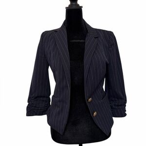 Express Navy Pinstripe Blazer size 0